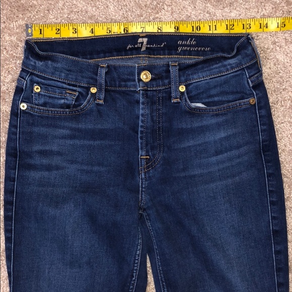 7 For All Mankind | Ankle Gwenevere Skinny Jeans - Picture 5 of 8